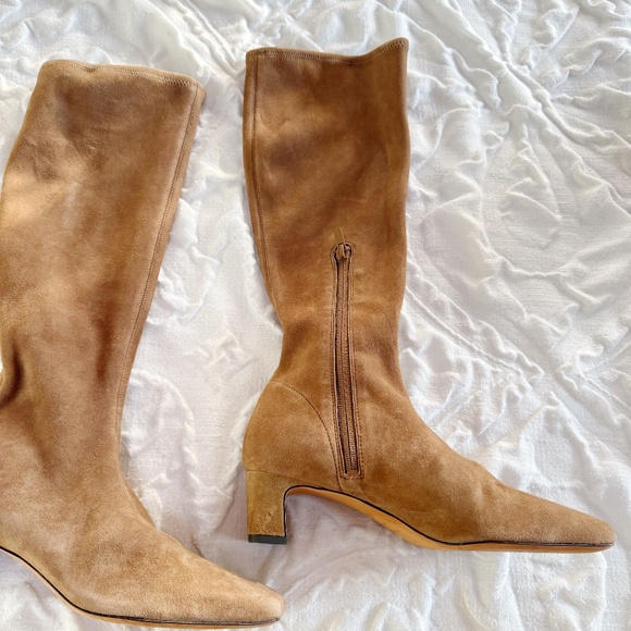 VINCE Kitten Heel Suede Boot Size 7 New - Picture 5 of 8